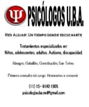 Red Alojar Psicólogos UBA